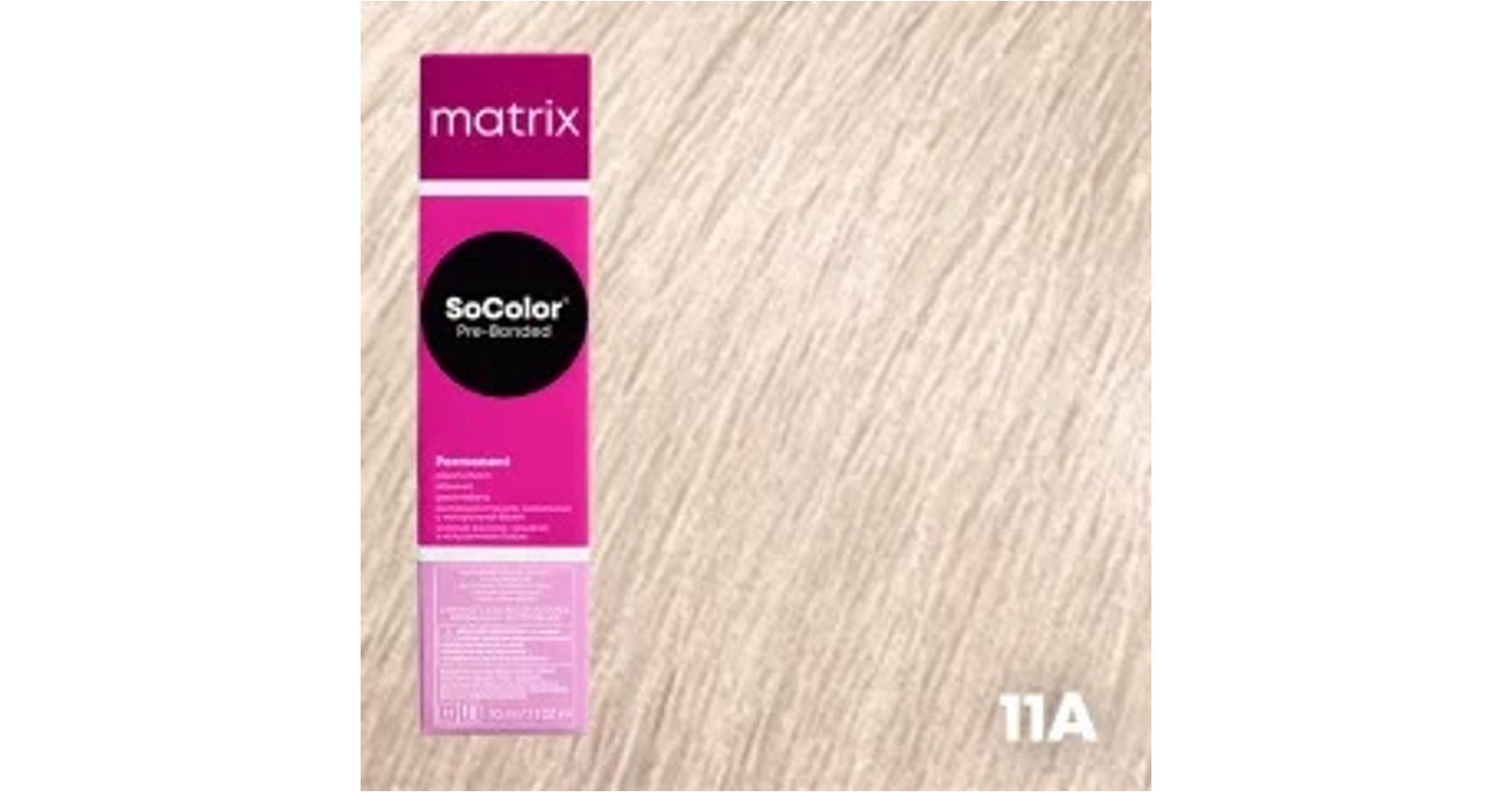 Matrix SoColor Pre-Bonded hajfesték 11A - Matrix