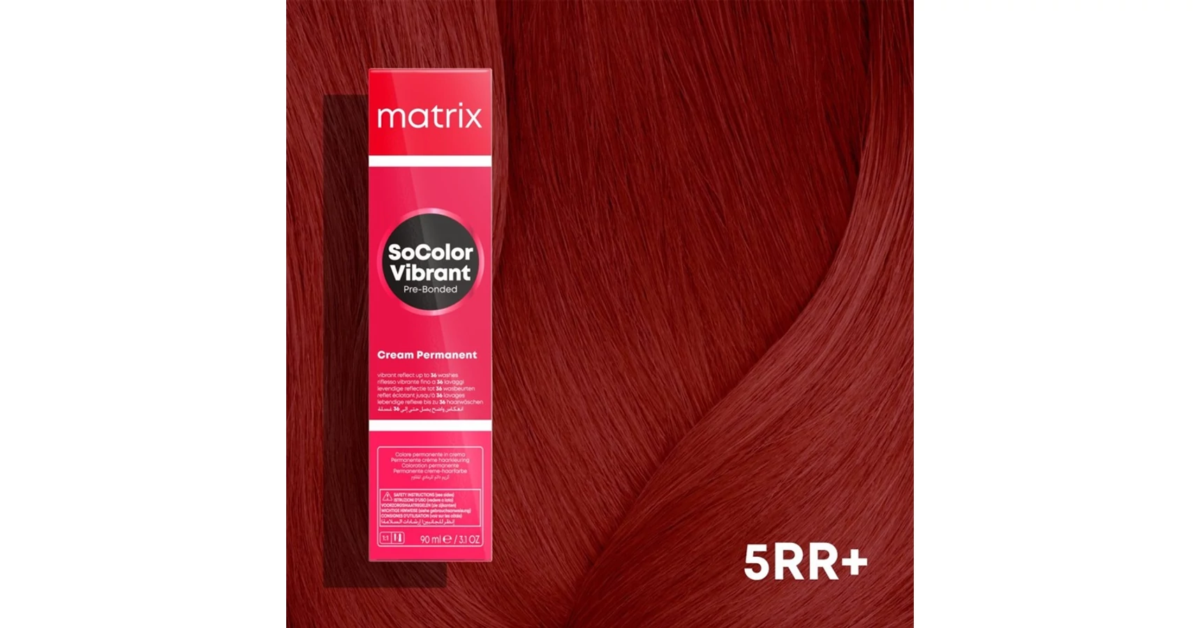 Matrix SoColor Pre-Bonded hajfesték 5RR+ / 5.66+ - Matrix