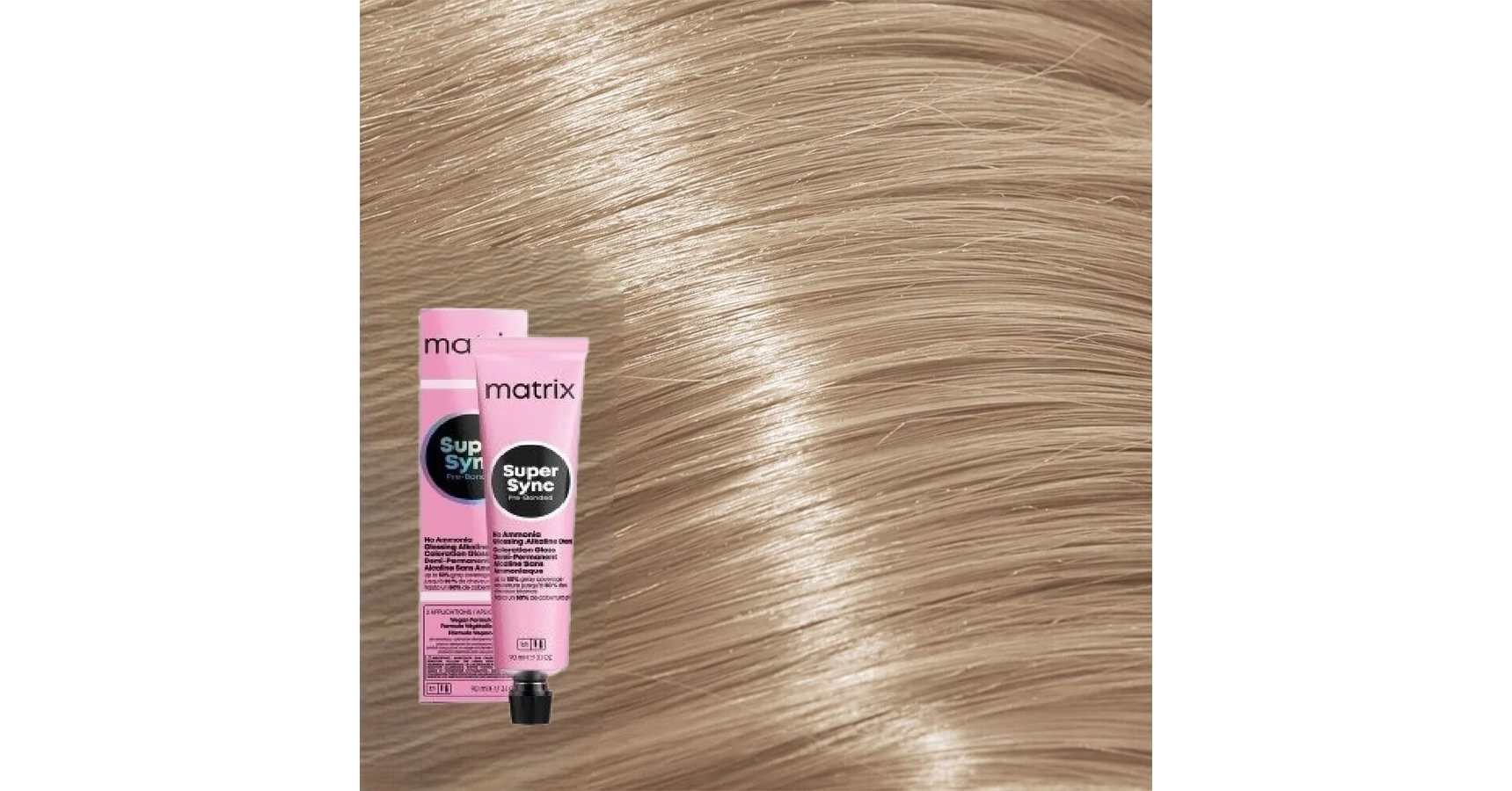 Matrix Super Sync Pre-Bonded ammóniamentes hajszínező 8N - Matrix