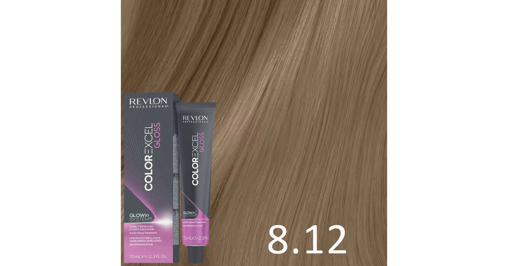 Revlon Color Excel Gloss hajszínező 8.12 - Revlon