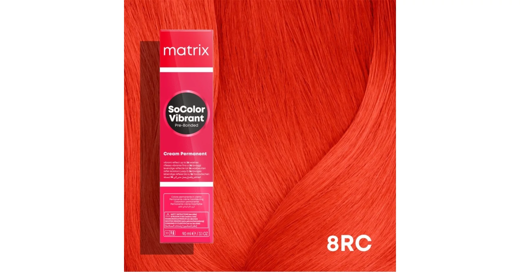Matrix SoColor Pre-Bonded hajfesték 8RC / 8.64 - Matrix