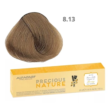 Alfaparf Precious Nature ammóniamentes hajfesték 8.13