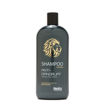 Nelly Barbers korpásodás elleni sampon férfiaknak, 400 ml