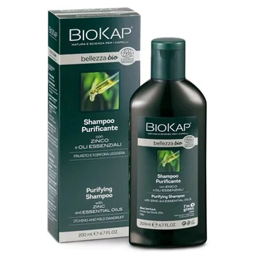 Biokap Bellezza bio sampon enyhén korpás fejbőrre, 200 ml