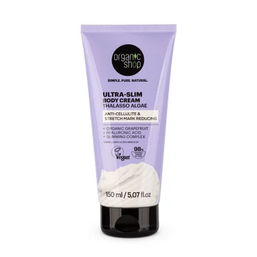 Organic Shop Ultra-slimtestápoló krém Thalasso algával,150 ml