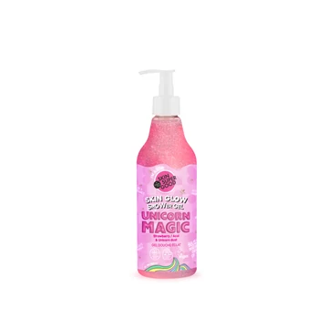 Skin Super Good ragyogásfokozó tusfürdő gél Unicorn Magic, 500 ml