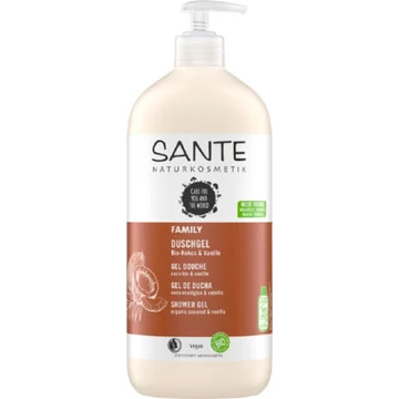 Sante Family tusfürdő bio kókusszal és vaníliával, 950  ml