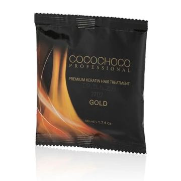 Cocochoco Gold Keratin hajegyenesítő, 50 ml