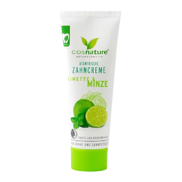 Cosnature fogkrém lime-mal és mentával, 75 ml