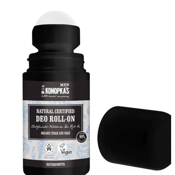Dr Konopka&#039;s Men minősített golyós dezodor bio cédrussal és zsályával, 50 ml
