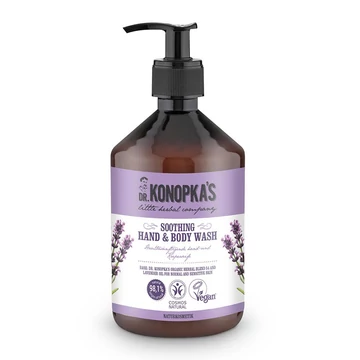 Dr Konopka&#039;s nyugtató tusfürdő és kézmosó, 500  ml