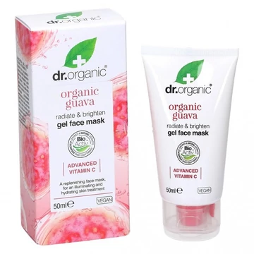 Dr Organic Bio guava géles arcmaszk, 50 ml