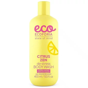Ecoforia Citrus zen de-stress tusfürdő, 400 ml