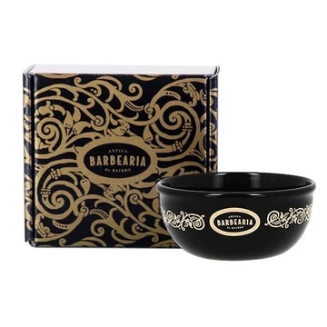 Antiga Barbearia de Bairro Black&amp;amp;Gold porcelán borotvatál