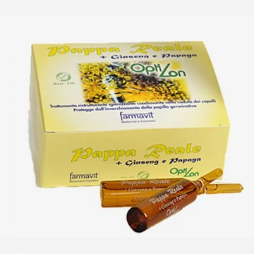 Farmavit Pappa Reale kezelő ampullák sérült hajra, 12x10 ml