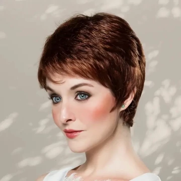 Hair Club Soft  XXS Short paróka, Chesnut