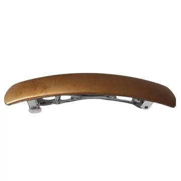 Hair Power francia csat, 9 cm, matt arany