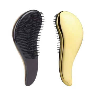 Hair Power hullámos bontókefe, arany metál