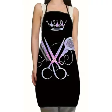 Hair Power mintás fodrász kötény