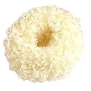 Hair Power plüss hajgumi, ekrü