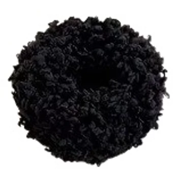 Hair Power plüss hajgumi, fekete