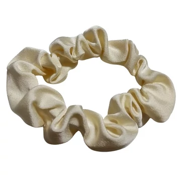 Hair Power szatén hajgumi, ekrü