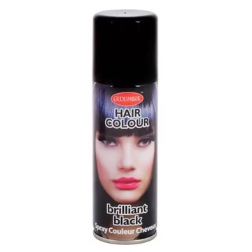 Hair Power színes hajlakk fekete, 125 ml