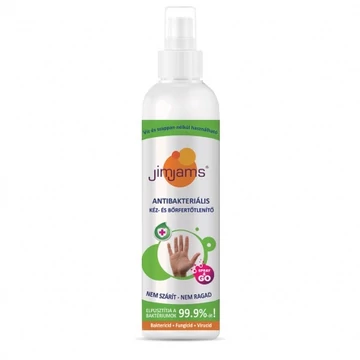 JimJams Antibakteriális kéz- és bőrfertőtlenítő, 250 ml