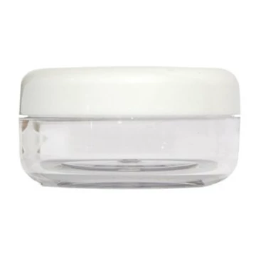 Kozmetikai tégely, víztiszta, 100 ml, 1 db