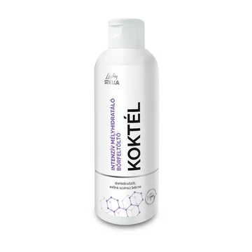 Lady Stella intenzív mélyhidratáló bőrfeltöltő koktél extra száraz, dehidratált, normál bőrre,200 ml