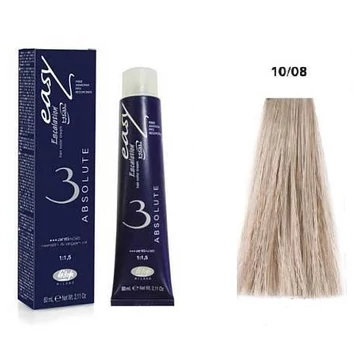 Lisap Easy Absolute ammónia rezorcin és PPD mentes hajfesték, 10/08