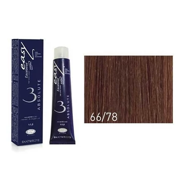 Lisap Easy Absolute ammónia rezorcin és PPD mentes hajfesték, 66/78