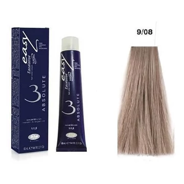 Lisap Easy Absolute ammónia rezorcin és PPD mentes hajfesték, 9/08