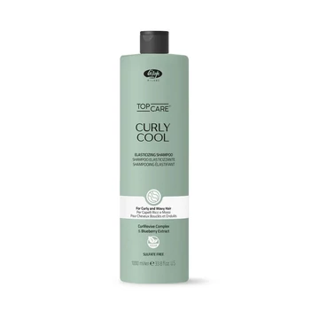 Lisap Top Care Curly Cool sampon göndör és hullámos hajra, 1 l