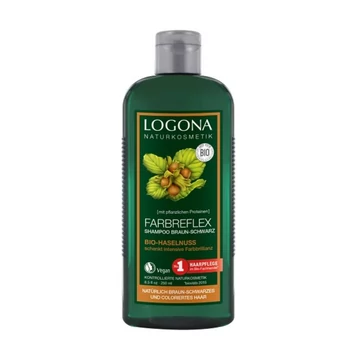 Logona színvédő sampon barna &amp;amp; fekete hajra, 250  ml