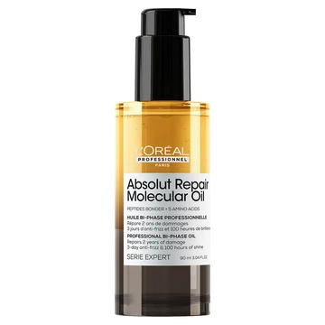 Loreal Serie Expert Absolut Repair Molecular kétfázisú olaj sérült hajra, 90 ml