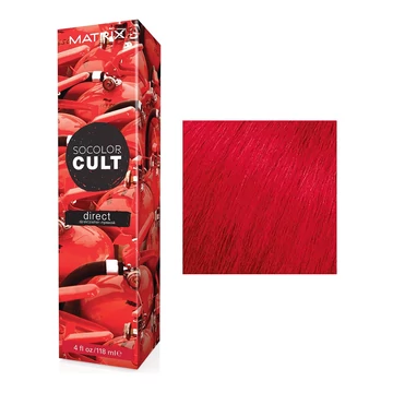Matrix SoColor Cult Direct Semi Permanent hajszínező Red Hot, 118 ml