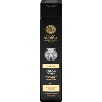 Natura Siberica erősítő sampon és hajkondicionáló férfiaknak, 250 ml