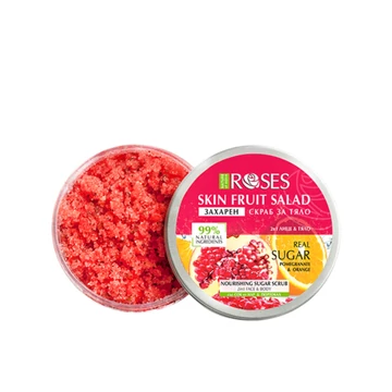 Nature of Agiva Roses Skin Fruit Salad 2:1 Cukros bőrradír arca és testre Gránátalma-Narancs, 200 ml