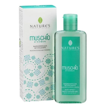 Nature&#039;s hab- és tusfürdő gél pézsmával és vízililiommal, 200 ml