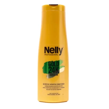 Nelly 24K tápláló kondicionáló balzsam keratinnal, 400 ml