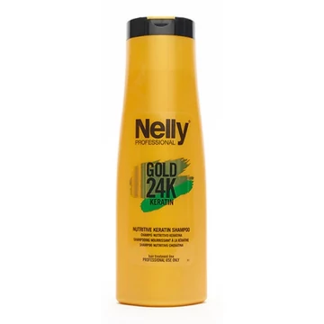 Nelly 24K tápláló sampon keratinnal, 400 ml