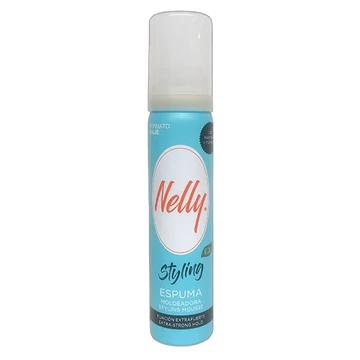 Nelly extra erős fixáló hajhab, 75 ml