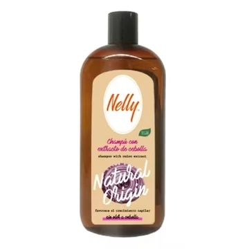 Nelly Natural Origin sampon hajhullásra hagyma kivonattal, vegán, 400 ml