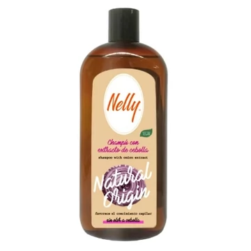 Nelly Natural Origin tisztító sampon fokhagyma kivonattal, vegán, 400 ml