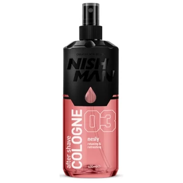 Nish Man After Shave Lotion Cologne 03 Nesly borotválkozás utáni folyadék, 400 ml