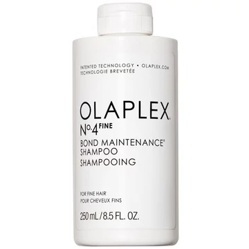Olaplex No. 4 Fine Bond Maintenance hajmegújító sampon vékonyszálú hajra, 250 ml