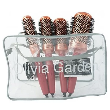 Olivia Garden Heat Pro Ceramic+Ion körkefe szett