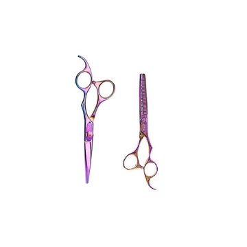 Olivia Garden Silkcut Pink olló szett, 5,75 és 6,35