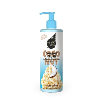 Organic Shop kókusz fagyi puhító tusfürdő gél, 400 ml